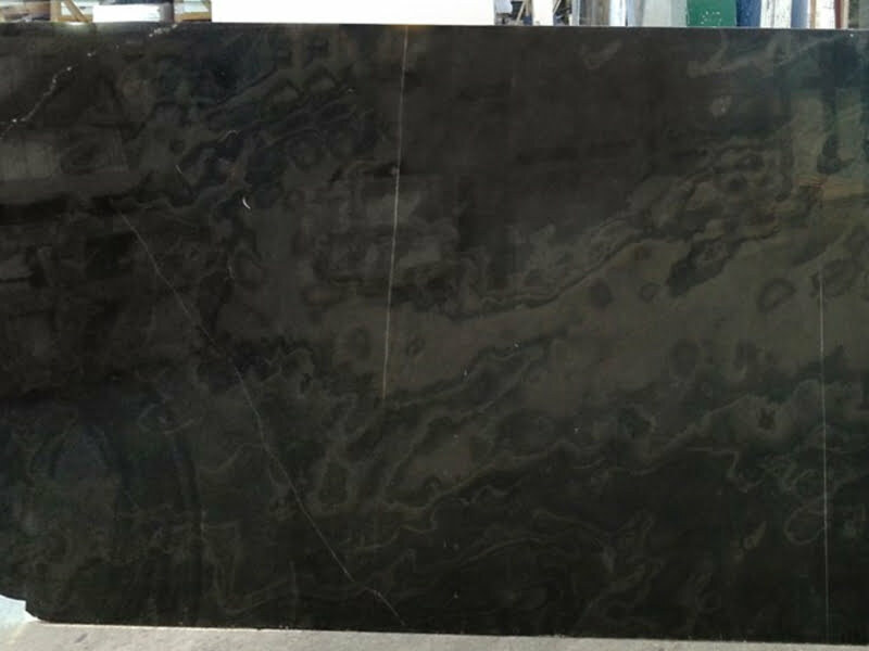 Black Wood Cross Cut Marble Worktop STW BLACWO