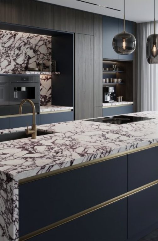 Viola Extra 3D Quartz Worktop